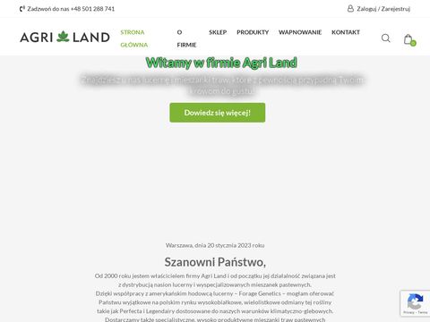Agri Land - trawy pastewne