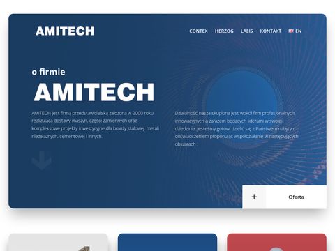 Amitech - materiały trudnościeralne i płyty napawane