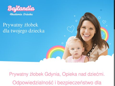 Akademia Bajlandia - punkt opieki nad dzieckiem w Gdynii