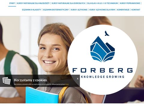 FORBERG-kursy maturalne, kursy gimnazjalne, kursy językowe