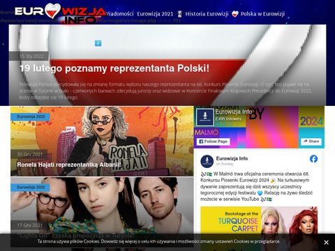 Portal miłośników konkursu eurowizja