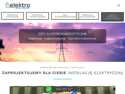 Elinpro.pl - projektowanie instalacji elektrycznych
