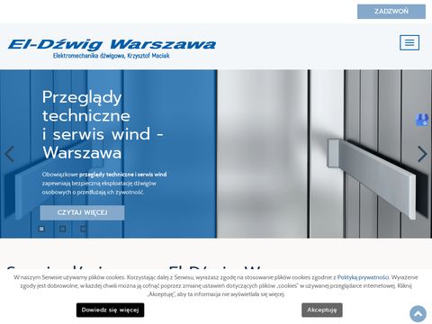 Elektromechania dźwigowa el-dzwigsc.pl