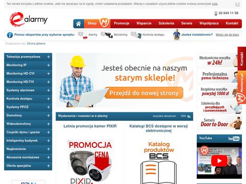 Systemy alarmowe - E-alarmy.pl
