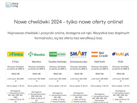 Chwilówki online - pozyczkometr.pl
