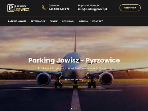 Warszawa parking lotnisko