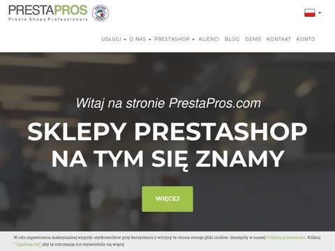 PrestaPros - Sklepy PrestaShop