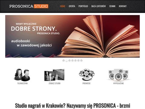 ProSonicaSTUDIO - Studio nagrań Kraków