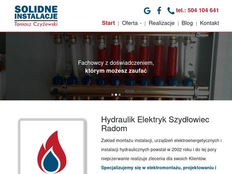 Elektryk radom - solidneinstalacje.pl