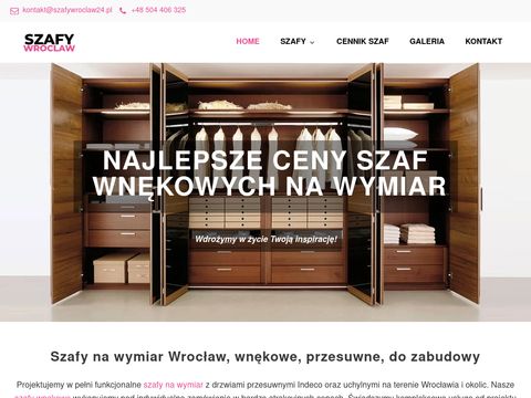 Zabudowa wnęk Wrocław - szafywroclaw24.pl
