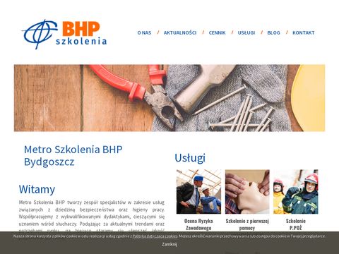 Szkolenie okresowe i wstępne BHP organizowane w Krośnie