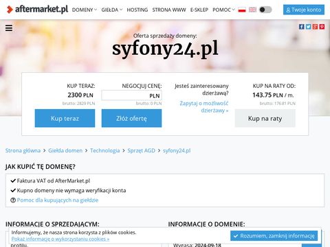 Akcesoria do syfonów - syfony24.pl