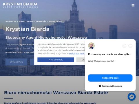 Agent nieruchomości Warszawa - KrystianBiarda.com