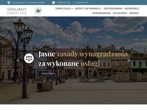 Kancelaria adwokacka bielsko - kancelariaszaflarscy.pl