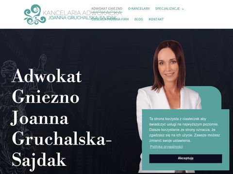 Kancelaria Adwokacka Gniezno Joanna Gruchalska–Sajdak