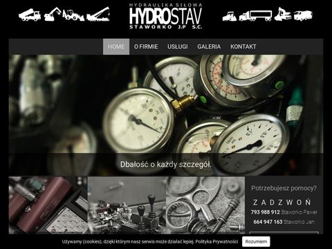 Serwis Akumulatorów Hydraulicznych Białystok - hydrostav.pl