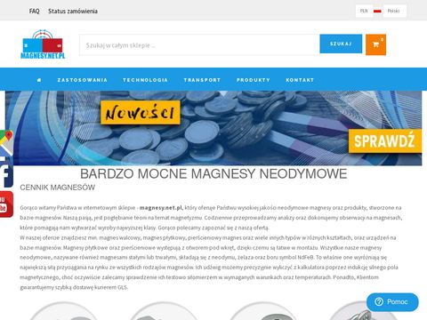 Magnesy neodymowe Warszawa - magnesy.net.pl
