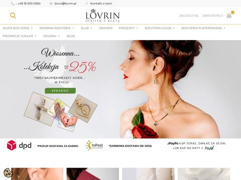 Biżuteria swarovskiego sklep online