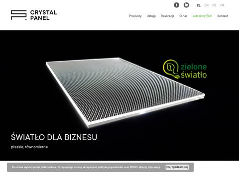 Podświetlane POS - Crystal-Panel.com