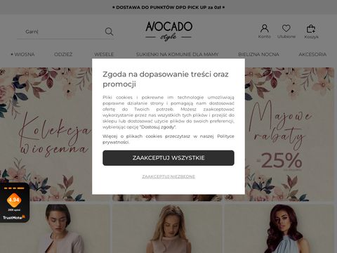 Sklep internetowy z odzieżą damską online - avocadostyle.pl
