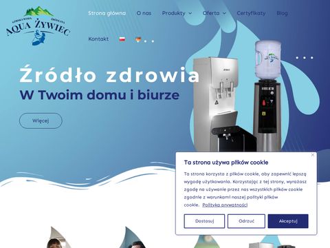 Butla z wodą do dystrybutora - aquazywiec.pl