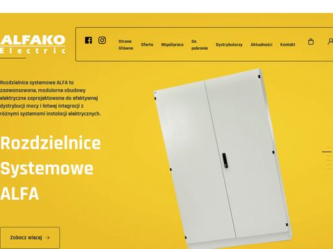 Producent szaf sterowniczych - alfako-electric.pl