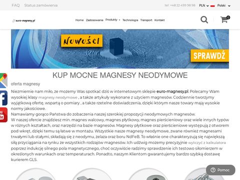 Uchwyt magnetyczny - euro-magnesy.pl