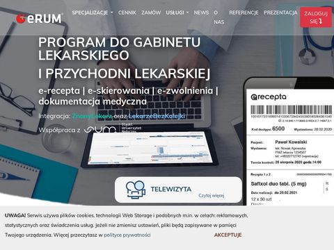 Program do przychodni lekarskiej - erum.pl