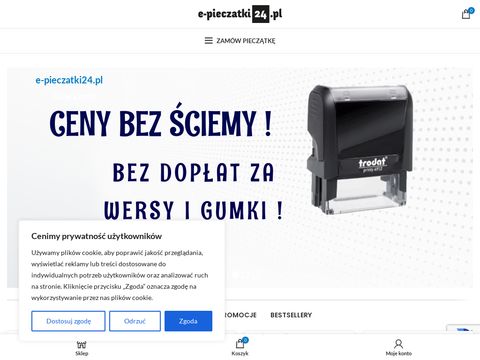 e-pieczatki24.pl - pieczątki przez internet