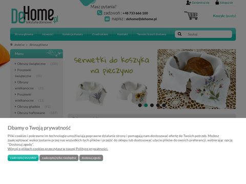 DeHome - unikalne tekstylia dla domu