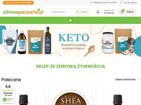 Sklep z ekologiczną żywnością - Zdrowapaczucha.pl