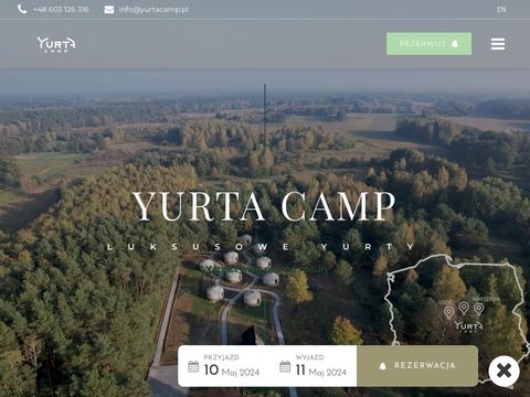 Luksusowe jurty - yurtacamp.pl