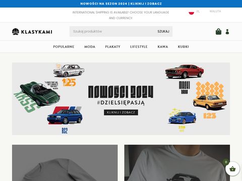 Koszulki z samochodami - sklep.klasykami.pl