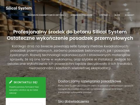Chemia do posadzek przemysłowych - silicolsystem.pl