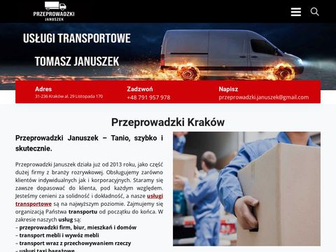 Przewóz mebli Wrocław - TransSpeed
