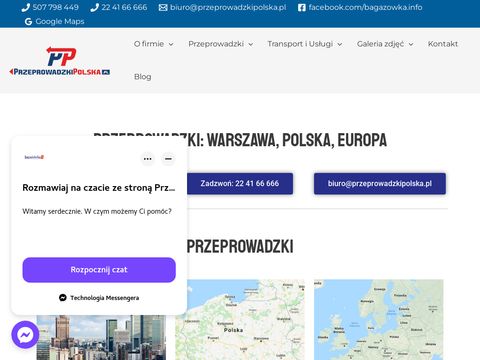 Usługi transportowe Płock - przeprowadzkiplock.pl