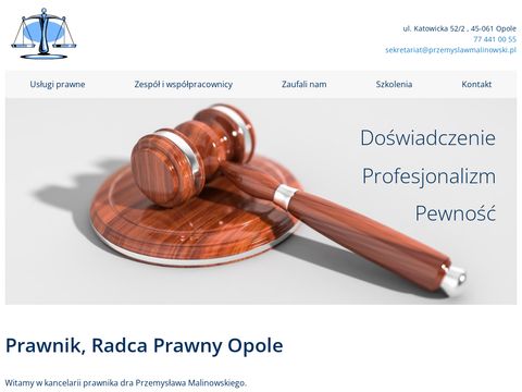 Kancelaria prawna Warszawa