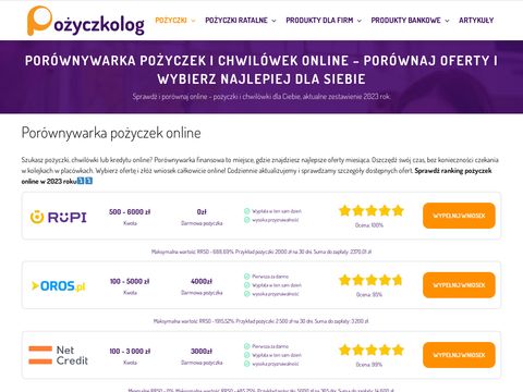 Pożyczki bez BIK - pozyczkolog.pl