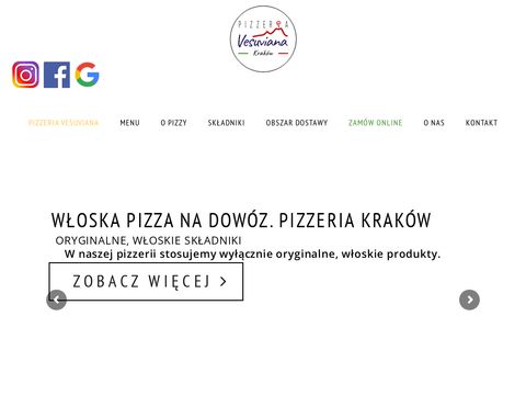 PizzeriaVesuviana.pl - pizza na dowóz w Krakowie