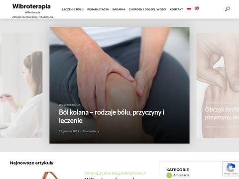 Leczenie bólu, rehabilitacja – wibroterapia.com