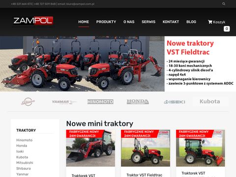Ciągniki sadownicze - traktorki-japonskie.pl