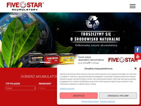Akumulator samochodowy - fivestar.pl