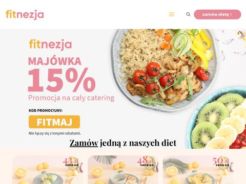 Catering dietetyczny dr dąbrowskiej - fitnezja.fit