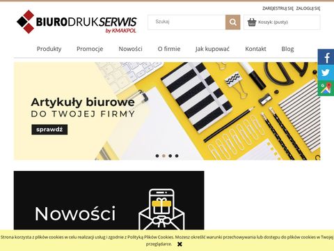 Sklep z materiałami kraków - biurodrukserwis.com.pl