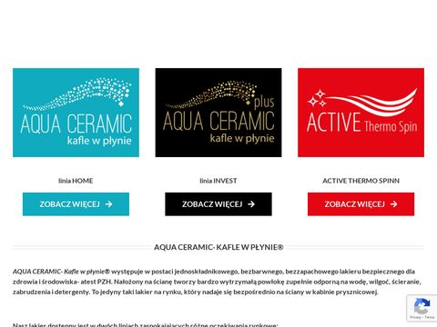 aquaceramic.com.pl - Lakier do płytek dekoracyjnych