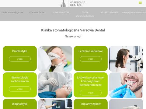 Leczenie zębów - varsoviadental.pl