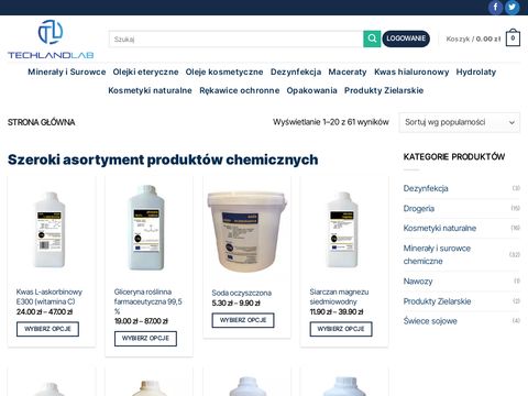 Overlack.com.pl Rozpuszczalniki organiczne